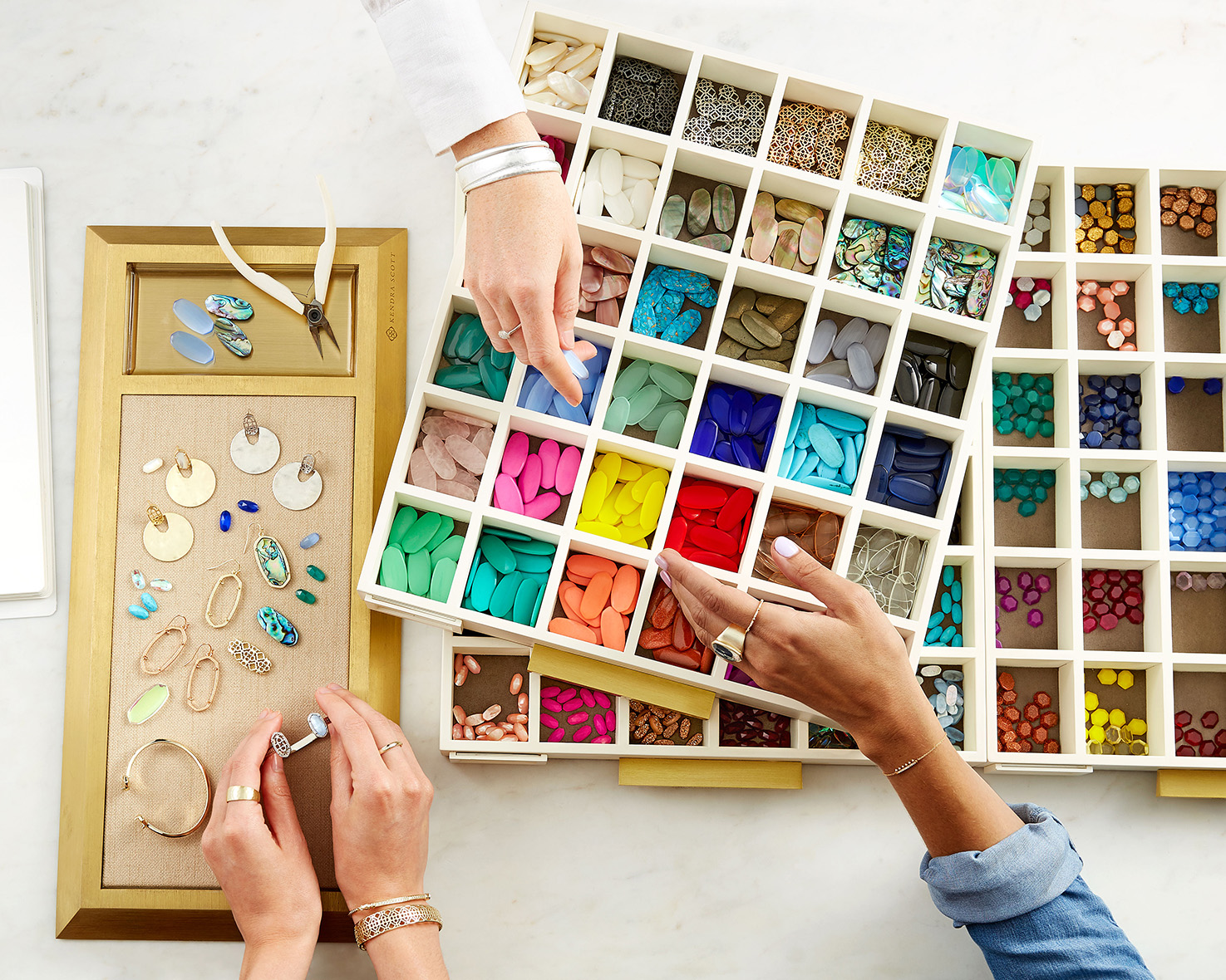 Custom Jewelry Bar with Kendra Scott