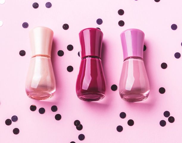 Pink Nail Art with Sundays
